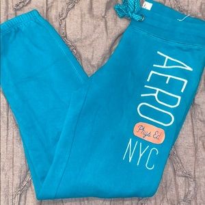 Blue Aeropostale sweatpants